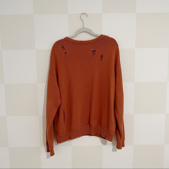 Jackson Distressed Knit Sweater - Picture 2 of 3